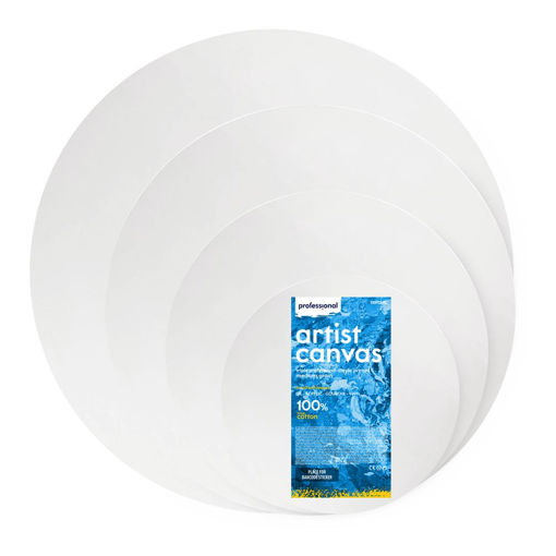 Picture of PROFESSIONAL CANVAS ROUND 30CM